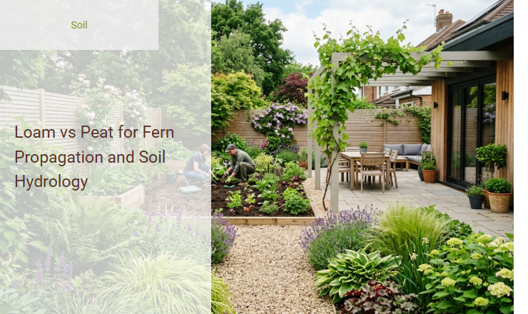 Loam vs Peat for Fern Propagation and Soil Hydrology Image