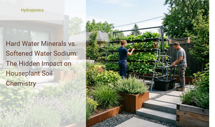 Hard Water Minerals vs. Softened Water Sodium: The Hidden Impact on Houseplant Soil Chemistry Image