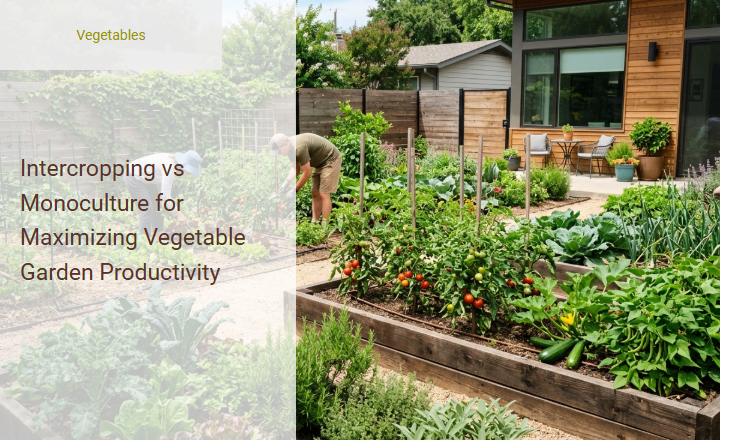 Intercropping vs Monoculture for Maximizing Vegetable Garden Productivity Image