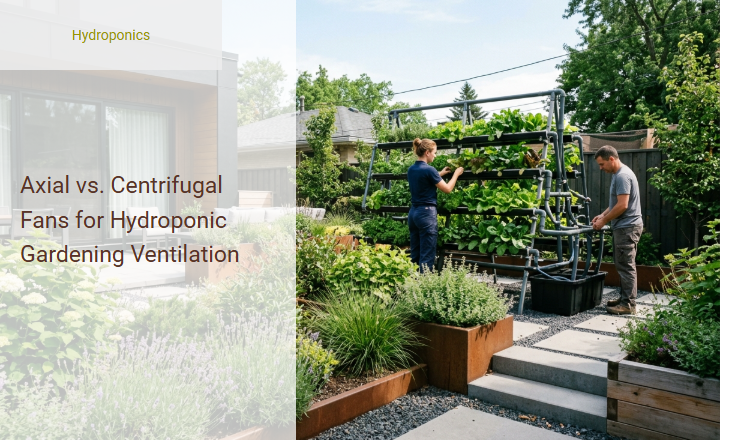 Axial vs. Centrifugal Fans for Hydroponic Gardening Ventilation Image