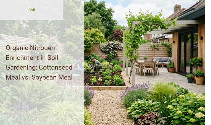 Organic Nitrogen Enrichment in Soil Gardening: Cottonseed Meal vs. Soybean Meal Image