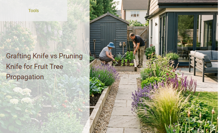 Grafting Knife vs Pruning Knife for Fruit Tree Propagation Image