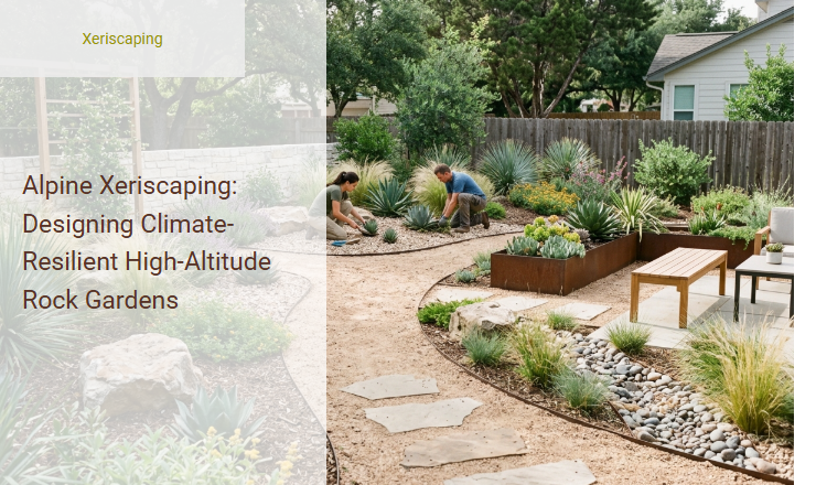 Alpine Xeriscaping: Designing Climate-Resilient High-Altitude Rock Gardens Image