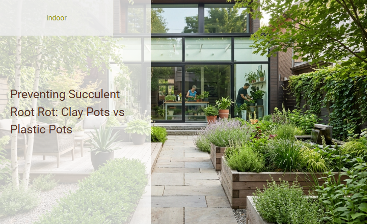Preventing Succulent Root Rot: Clay Pots vs Plastic Pots Image