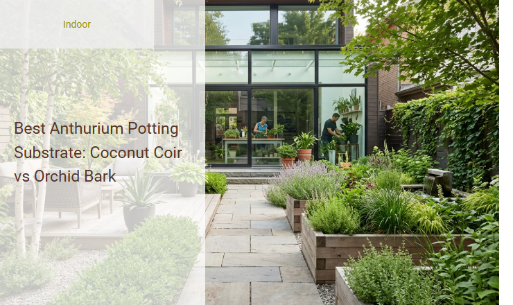Best Anthurium Potting Substrate: Coconut Coir vs Orchid Bark Image