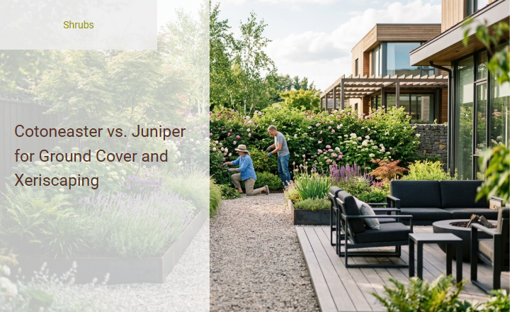 Cotoneaster vs. Juniper for Ground Cover and Xeriscaping Image
