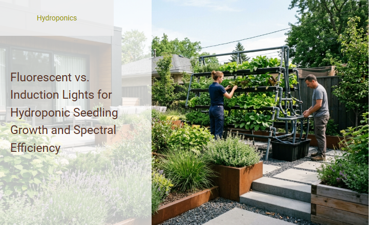 Fluorescent vs. Induction Lights for Hydroponic Seedling Growth and Spectral Efficiency Image