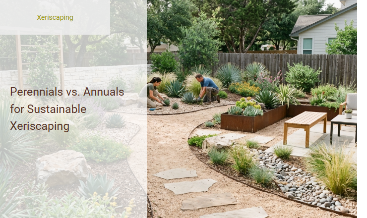Perennials vs. Annuals for Sustainable Xeriscaping Image